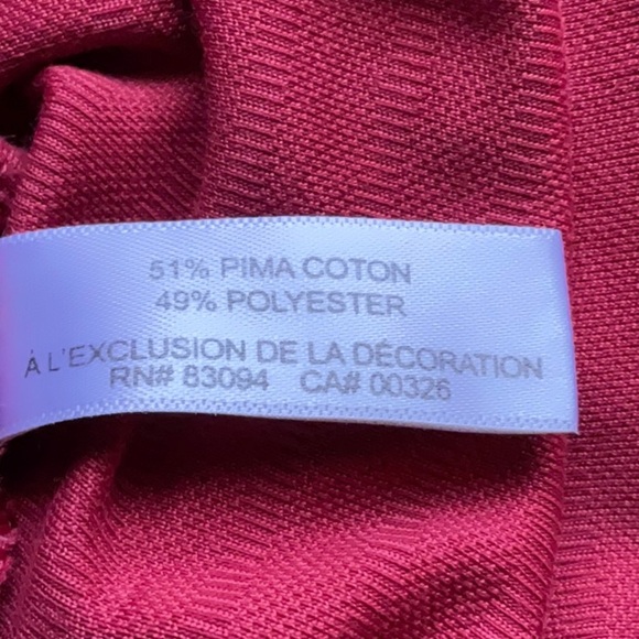 Cutter & Buck Men’s Maroon Collard Button Closure Polo Shirt Size XXL Tall - Picture 7 of 13